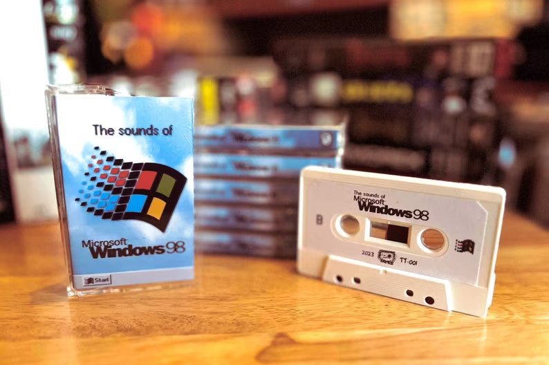 "The Sounds of Windows 98" Casette Tape